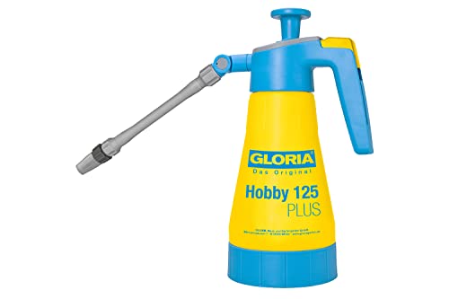 GLORIA Drucksprühgerät Hobby 125 Plus - 1,25L Gartenspritze | Handsprüher...