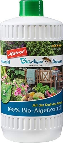 Mairol BioAlgae 100% Bio Algenextrakt Pflanzenstärkung, universal für alle...