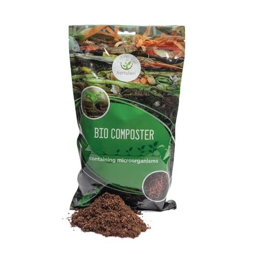 Hortulani BioComposter - Perfekten Kompost auf natürliche Weise herstellen mit...