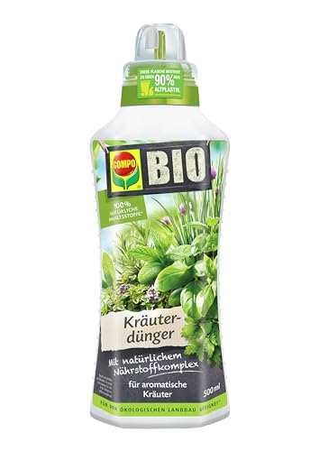 COMPO BIO Kräuterdünger für alle Gewürzpflanzen und Kräuter, Natürlicher...