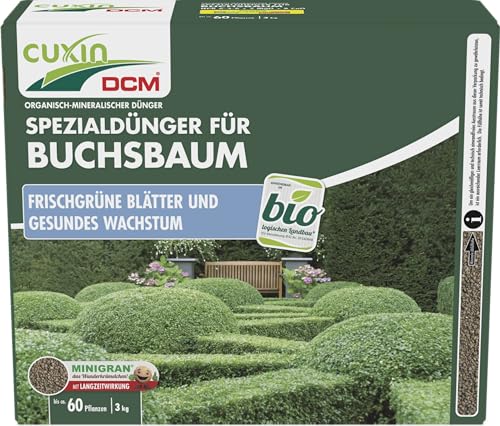 CUXIN DCM Spezialdünger für Buchsbaum - Spezialdünger - Langzeitdünger - Mit...