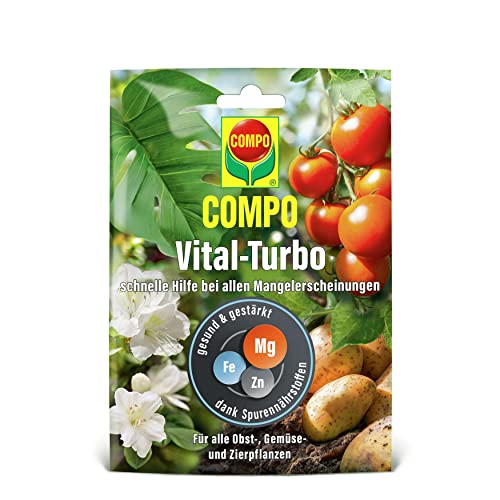COMPO Vital-Turbo Dünger für schnelle Hilfe bei Mangelerscheinungen, Für alle...