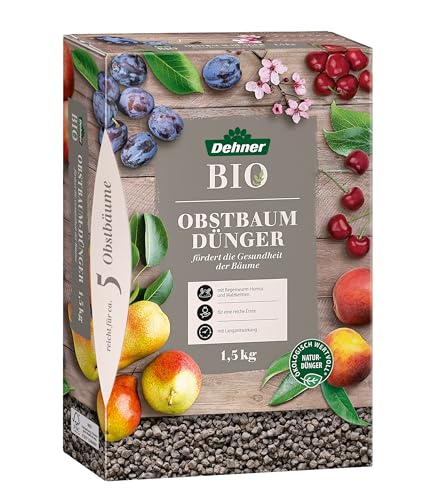 Dehner Bio Obstbaumdünger, hochwertiger Dünger für Obstbäume, organischer...