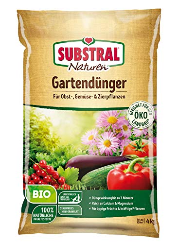 Substral Naturen Bio Gartendünger, natürlicher Universaldünger für Obst-...