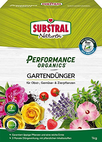 Substral Naturen Performance Organics Gartendünger, Organischer Dünger für...