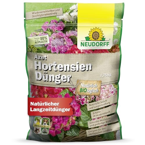 Neudorff Azet HortensienDünger – Bio Hortensiendünger mit 100 Tagen...